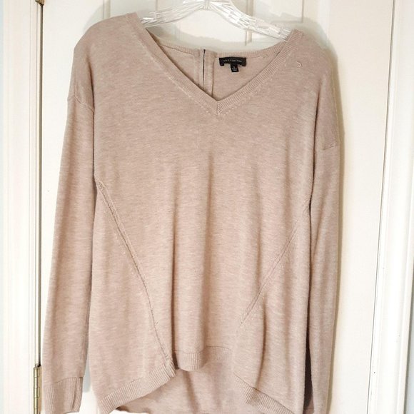 The Limited Womens Sweater Size Small Tan V Neck - Picture 8 of 8